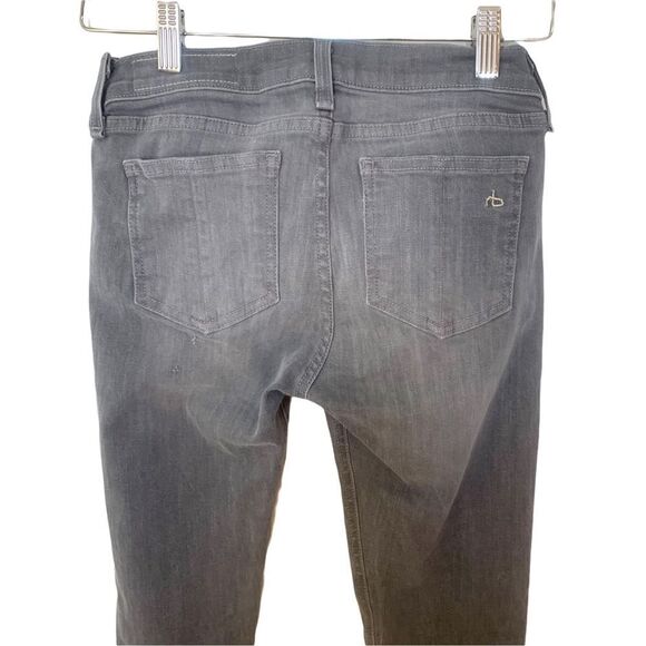 RAG & Bone Skinny Jeans In Grey Wash - Picture 7 of 12